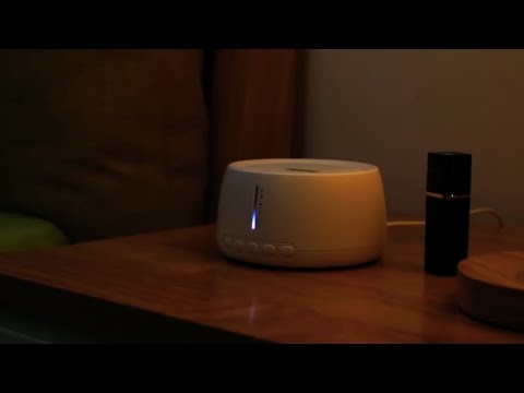ICANOW USB White Noise Intelligent Sleep Gauge - YouTube Video