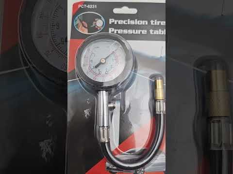 PCT-6231 Professional Pressure Tire Gauge - YouTube Video