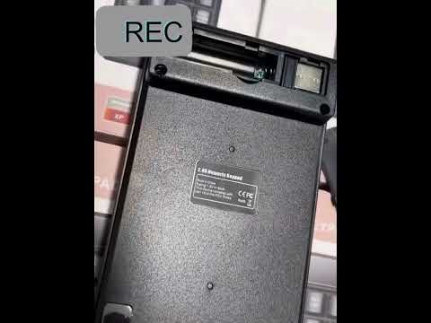 K3 19 Key 2.4G Wireless Mini Digital Keyboard Suspension Machinery Keypad(Black) - YouTube Video