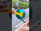 Car Oval PET Rearview Mirror Protective Window Clear Anti-fog Waterproof Rain Shield Film, Size:10x15cm - YouTube Video