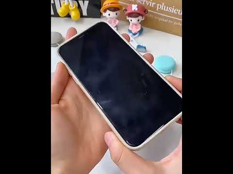 Multifunctional Portable Macaron Shape Phone Screen Cleaner Cloth with Lanyard(Khaki) - YouTube Video