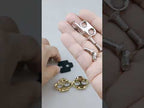 10pcs /Set Bicycle Pedal Egg Beater Locking Plate Brass Bike Pedal Locking Plate Accessories(ST001) - YouTube Video