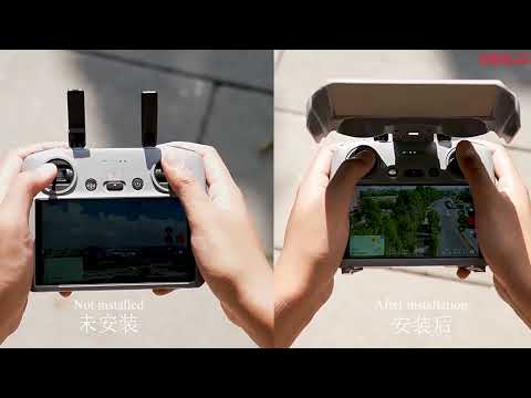 For DJI RC 2 STARTRC Remote Control Sunshade Protection Cover - YouTube Video