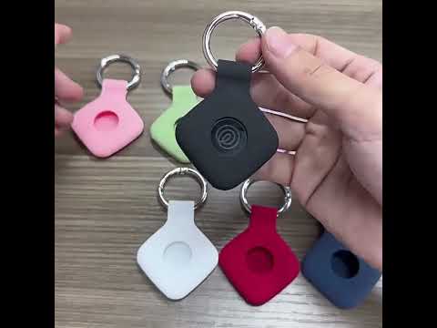 For Tile Mate / Mate Pro Anti-Loss Device Silicone Protective Case With Keyring Location Tracking Shell(Blue) - YouTube Video