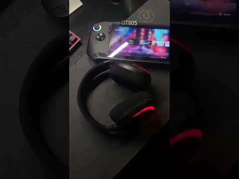 ONIKUMA GT805 RGB Light 4 Modes Wireless / Wired Gaming Headset(White) - YouTube Video