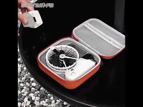 For DJI Flip Sunnylife FP-B957 Storage Bag Mini Vlog Aerial Camera Protective Case(Black) - YouTube Video