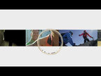 HR02 SIZE 7 Smart Ring, Supports Health Monitoring / Female Menstrual Cycle / Gesture Control(Black Gold) - YouTube Video