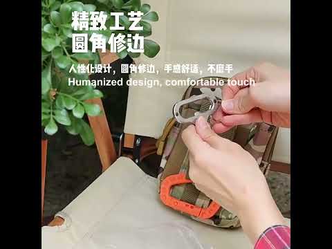 Mini Pocket EDC Stainless Steel Multi-function Self Security Defense Personal Tool - YouTube Video