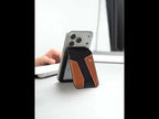 DUX DUCIS ERH Series Business Style Multi-Function RFID Magnetic Wallet Card Holder(Black Blue) - YouTube Video