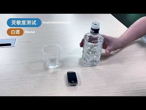 Mini Non-contact High-sensitivity Color Screen Digital Display Alcohol Tester(English) - YouTube Video