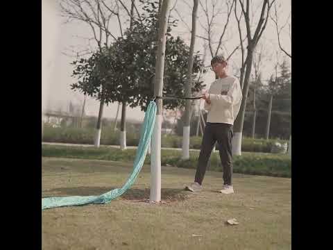 245 x 90cm Outdoor Hammock Camping Nylon Single Swing, Random Color Delivery - YouTube Video