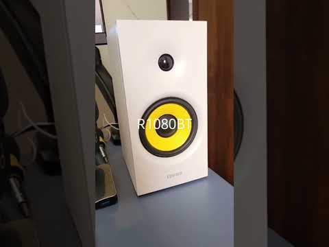 Edifier R1080BT Bluetooth Desktop Speaker, US Plug(White) - YouTube Video