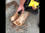 Household Domestic Woodcutter Drill Electric Wooden Split Cone Drill 42mm Square Shank - YouTube Video