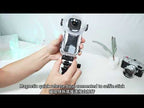 For Insta360 X5 PULUZ Quick Release 60m Waterproof Sealed Diving Case (Transparent) - YouTube Video