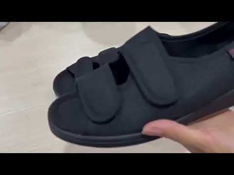 Widening and Fatning Middle-Aged Shoes, Size:36(Khaki) - YouTube Video