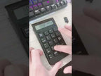 2.4G Dual-Mode Display Digital Keypad Cashier Office Computer Rechargeable Wireless Keyboard - YouTube Video