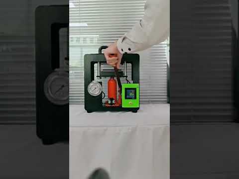 AP2047 0-7 Ton Manual Hydraulic Rosin Machine Heat Press Machine, EU Plug - YouTube Video