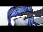 Bopai 61-122579 Large Capacity Hard Shell Password Lock Waterproof Business Laptop Backpack(Grey) - YouTube Video