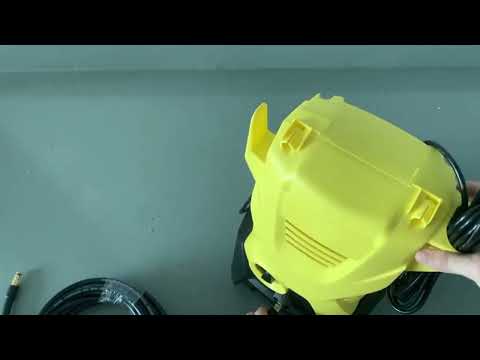 Karcher K2-7 High-Pressure Quick-Connect Water Hose Copper Connector, Length: 5M - YouTube Video