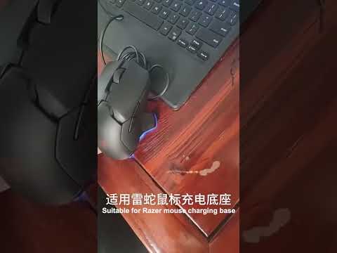 Razer DeathAdder V2 Pro Wireless Mouse Charger Base - YouTube Video
