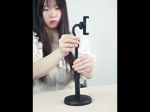 2 PCS Mobile Phone Multifunctional Live Broadcast Lifting Bracket Desktop Universal Bracket, Model: ZM-16 - YouTube Video