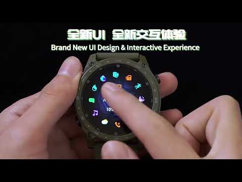 T8 Pro 1.43 inch AMOLED Sport Smart Watch, Support Bluetooth Call / Sleep / Blood Oxygen / Heart Rate / Long Sitting Health Monitor(Black) - YouTube Video