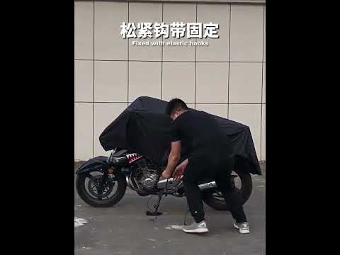 MESOROCK Motorcycle Light Durable Dustproof Rainproof Half Cover, Size: M - YouTube Video