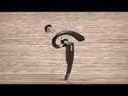 YYK-525 Simple Version Single Rotatable Earhook Noise Reduction Call Business Bluetooth Earphone without Charging Box - YouTube Video
