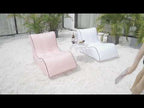 BB1803 Foldable Portable Inflatable Sofa Single Outdoor Inflatable Seat, Size: 70 x 60 x 55cm(White) - YouTube Video