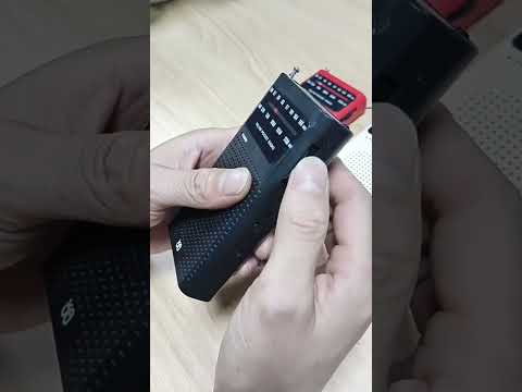 FM/AM Full-Band Channel Pocket Portable Pointer Radio Player(White) - YouTube Video