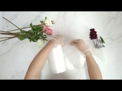 Roll Food Storage Bag Food Saver Bag for Kitchen Keep Food Fresh Grain Bag PE Bags, Size: 25*35cm - YouTube Video
