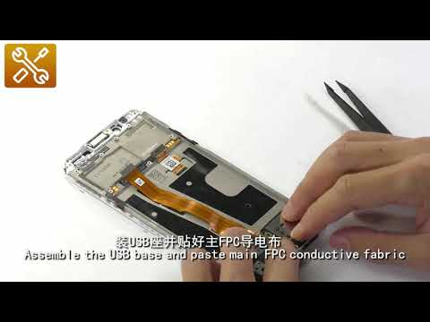 For OPPO A73 / F5 Front Housing LCD Frame Bezel Plate  (White) - YouTube Video