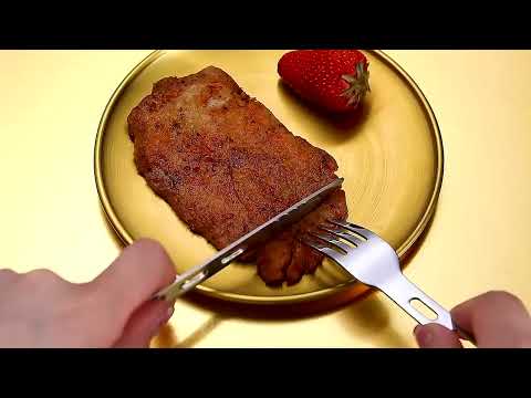 LsCook 3-Piece Set Outdoor Camping Cutlery Set Stainless Steel Knife Fork Spoon - YouTube Video
