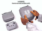 For DJI Neo 2 Drone Mini Hard Case Compact Portable Pouch with Metal Clip(Gray) - YouTube Video