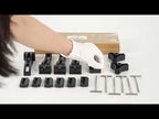 2pcs /Set Pickup Truck Bed Cover T-type Three-fold Fixing Clamp Bolt Fastener Accessories - YouTube Video