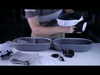 For PlayStation VR2  DOBE Portable Multifunctional Storage Bag Lens Protector - YouTube Video