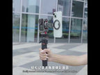 For DJI Osmo Action 3 / 4 / 5 Pro / Osmo 360 Flymile Quick-Release Magnetic Mount(Black) - YouTube Video