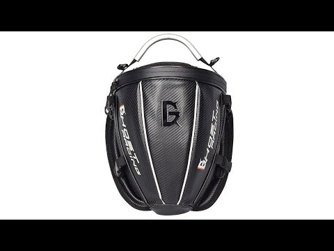 GHOST RACING GR-CWB04 Motorcycle Riding Bag Locomotive Back Bag(Black) - YouTube Video