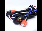 12V 2-lamp Car Headlight Modification Wiring Harness Brightener Cable - YouTube Video