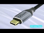 QGeeM QG-UA01 USB TYPE-C To HDMI Adapter(Silver Gray) - YouTube Video