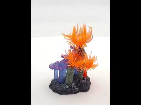 Fish Tank Landscaping Decoration Plastic Simulation Resin Sea Urchin - YouTube Video