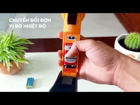 BENETECH GM1500 LCD Display Infrared Thermometer, Battery Not Included - YouTube Video