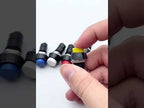 10 PCS Car Auto Universal DIY 2 Pin Round Cap OFF- ON Push Button - YouTube Video