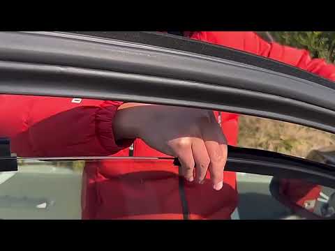 USB Plug-In Car Window Exhaust Fan Car Air Circulation Cooling Ventilation Fan, Color: Solar White - YouTube Video