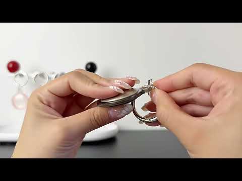 For AirTag 2nd Gen / AirTag 1st Gen xDfind Full-cover Waterproof TPU Protective Cover(Transparent Orange) - YouTube Video