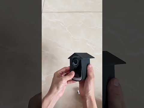 Surveillance Camera Cover Silicone Cover For Eufy 2C(White) - YouTube Video