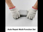 10 PCS / Set CY-0117 Sleeve Combination Tool Set Ratchet Repair Emergency Tricycle Auto Repair Multi-Function Set - YouTube Video