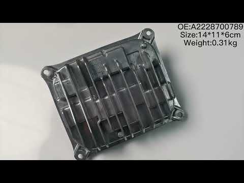 For Mercedes-Benz W205 / W222 / C218 Automotive Lamp LED Driver, A2228700789 A2228700689 - YouTube Video