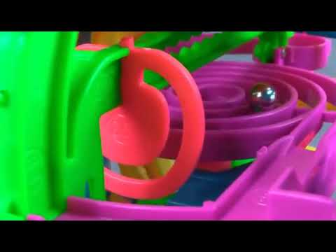 101217 100 Levels Intelligence Breakthrough Maze Ball Magic Ball Portable Children Toy - YouTube Video