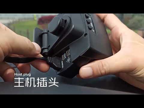 A700 Car 3.5 inch OBDII + MEMS + GPS Head-Up Display System - YouTube Video